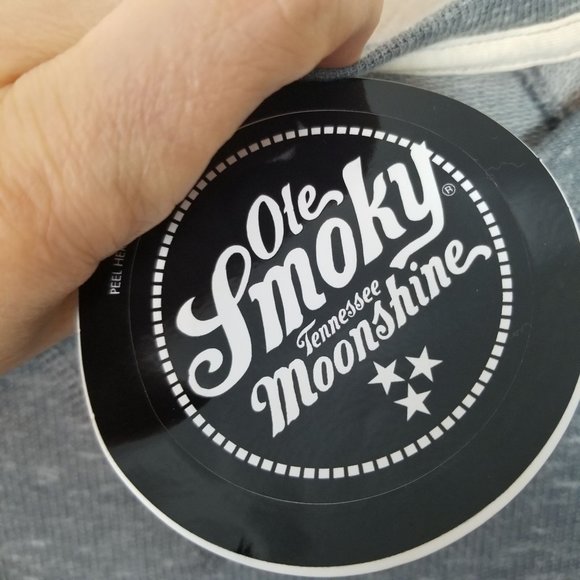 Ole Smoky Mens XL Gray Long Sleeves Tennessee Moonshine Pullover T Shirt NWT - Picture 6 of 7